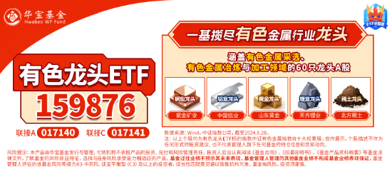 锂矿股震荡上冲！中矿资源触板，有色龙头ETF（159876）盘中上探1.27%！机构：锂业或迎左侧布局机遇